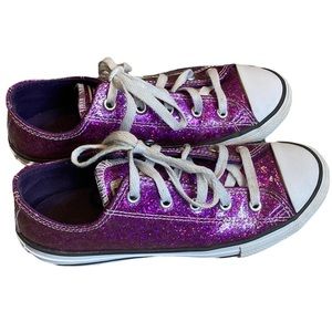 glitter converse velcro
